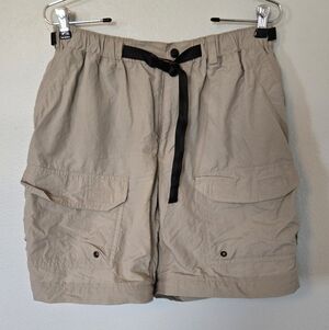 REI Tan Cargo Hiking Shorts Size Medium